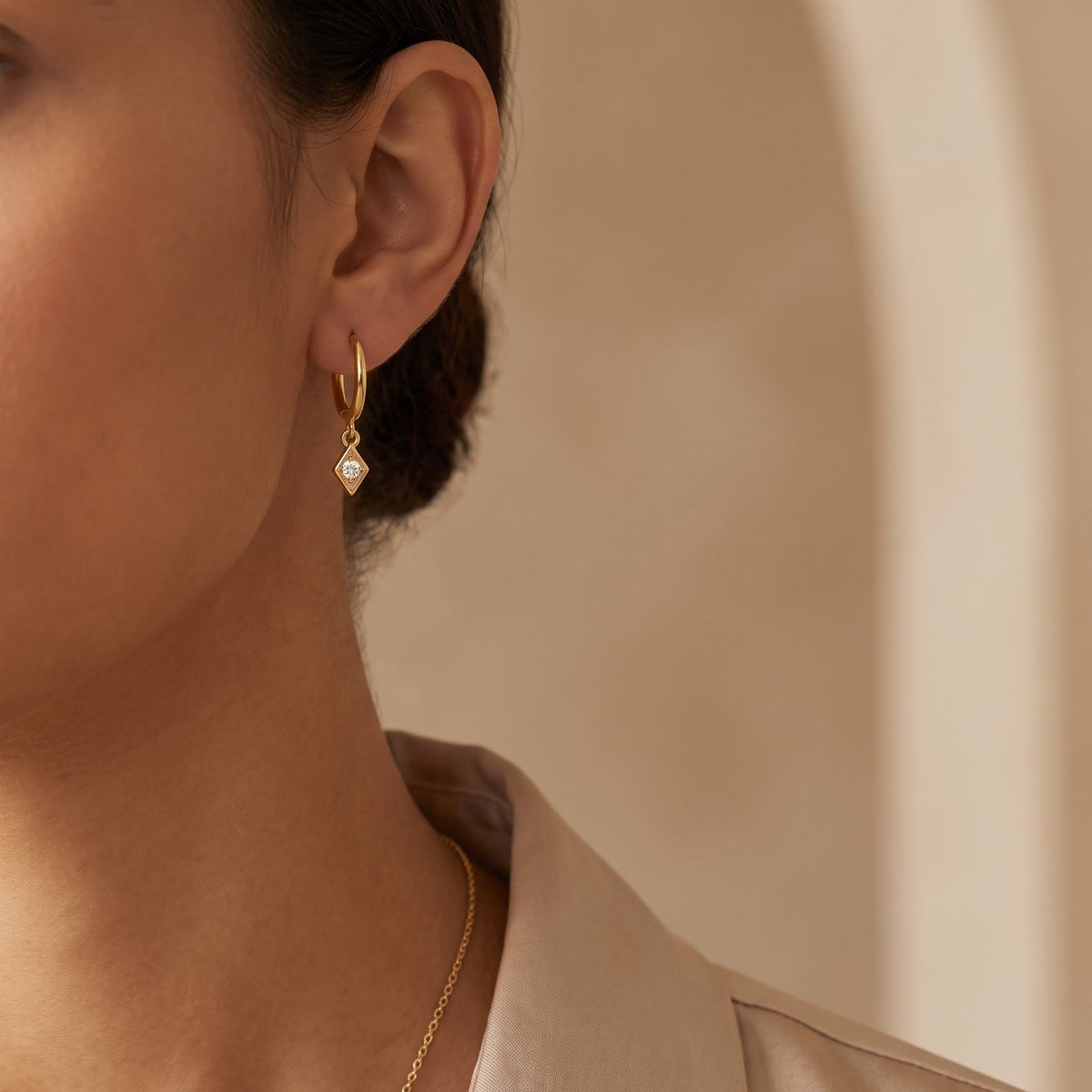 stud dangle earrings​

