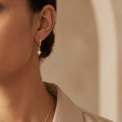 stud dangle earrings​

