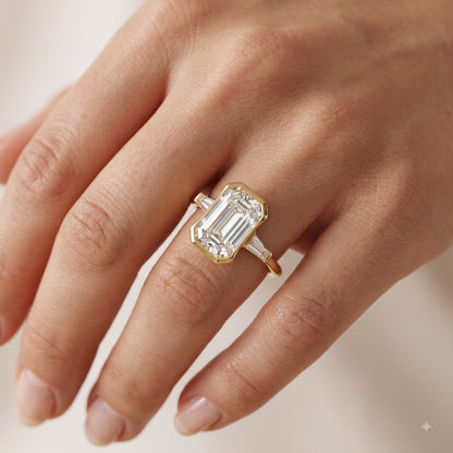 2.40 CT Emerald Cut Ring
