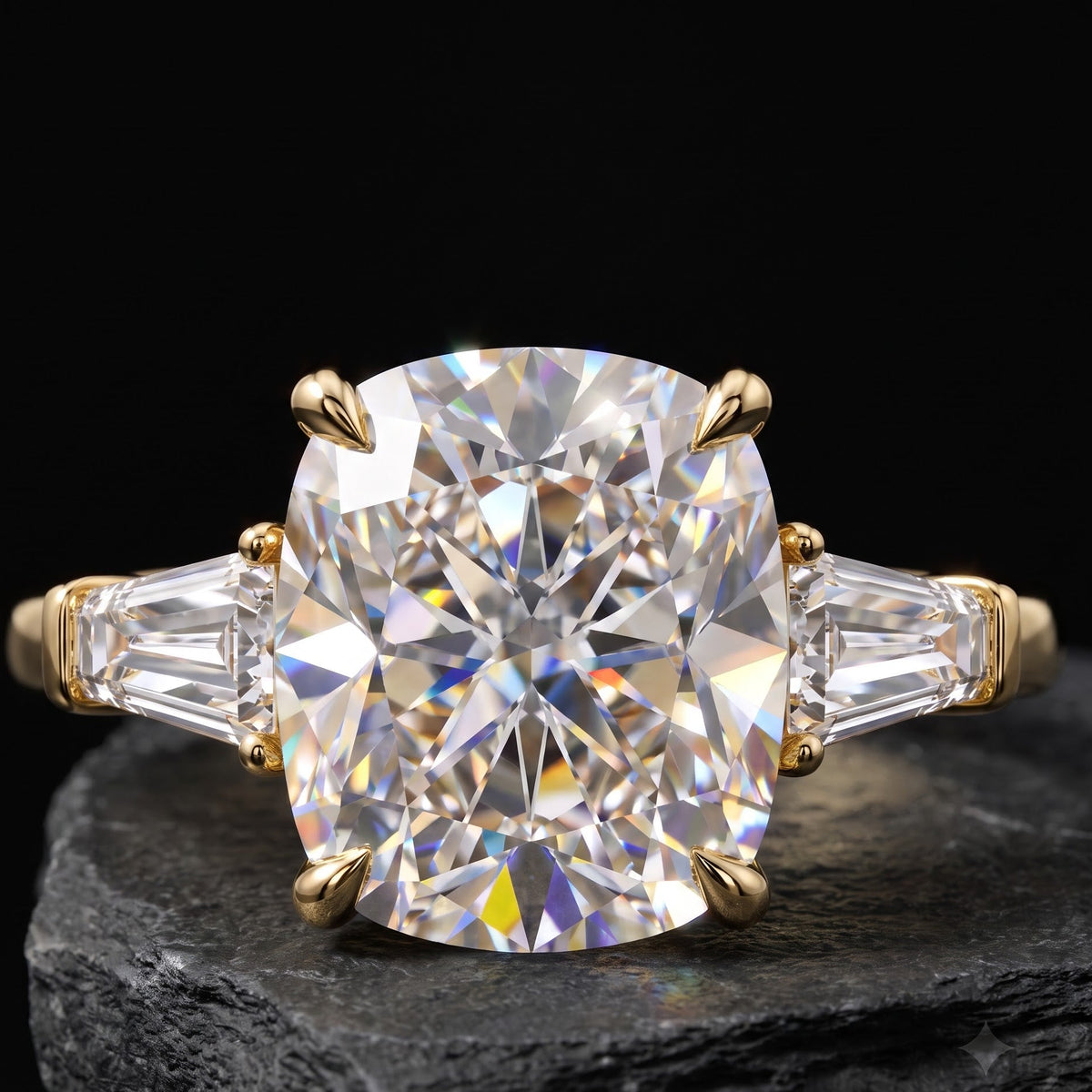 cushion engagement rings​

