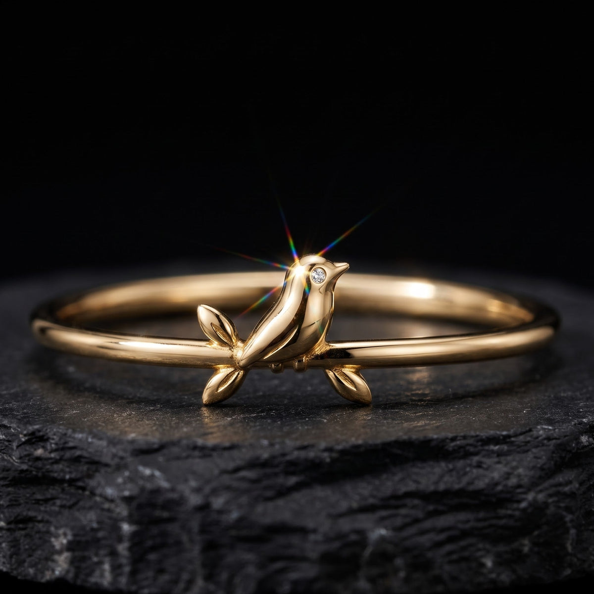 bird diamond ring​


