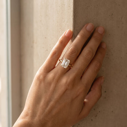 emerald rings gold​

