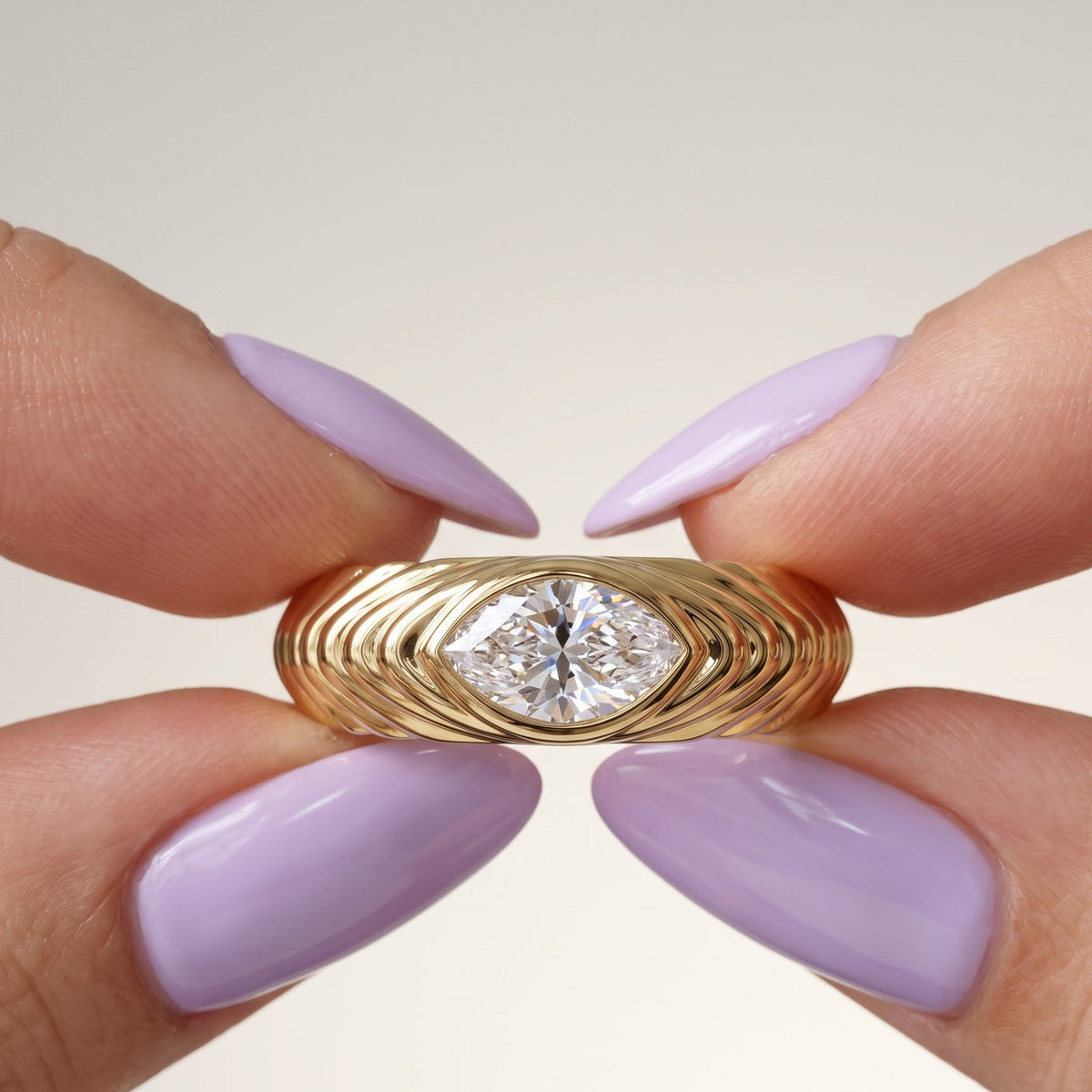 marquise cut engagement ring​


