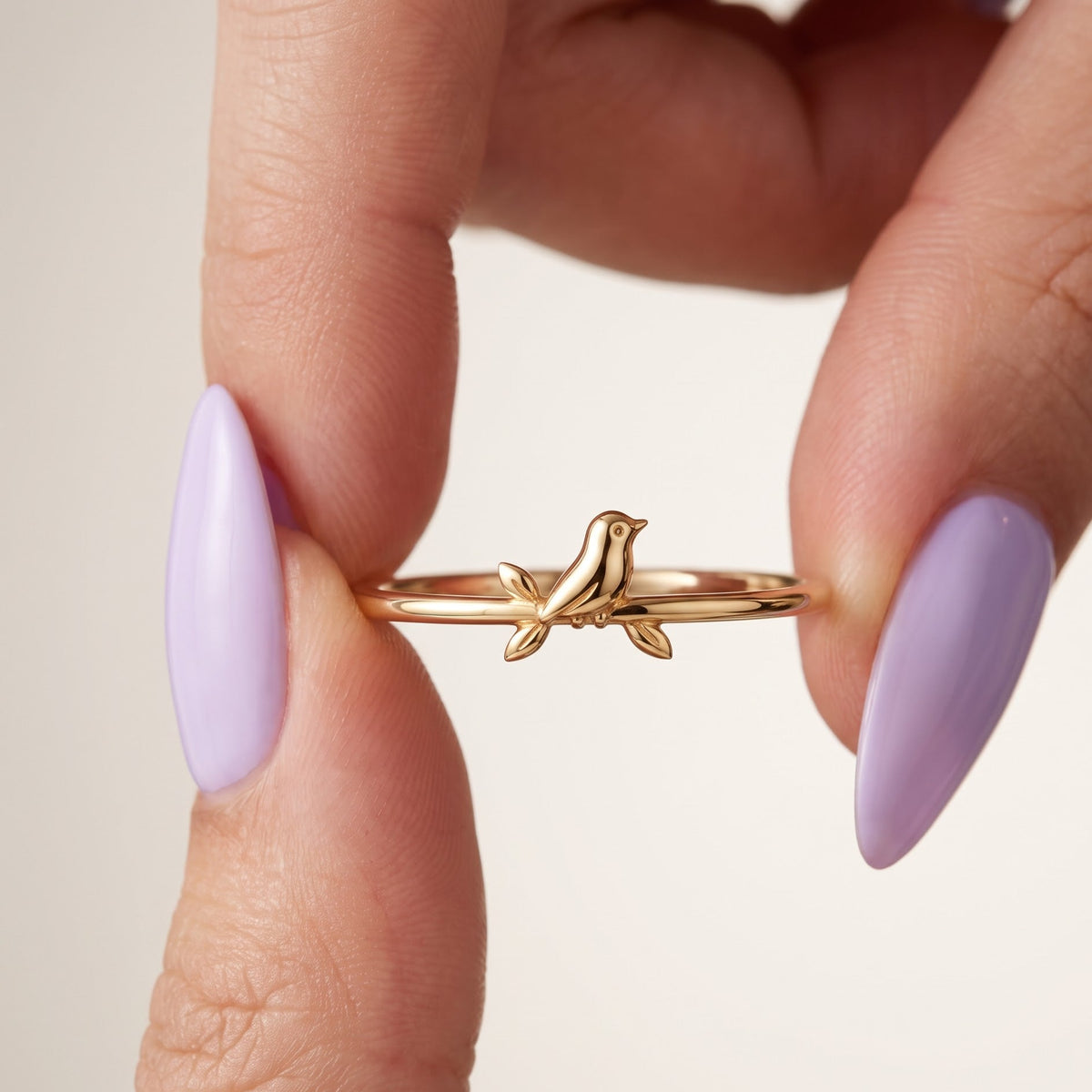 diamond bird ring​

