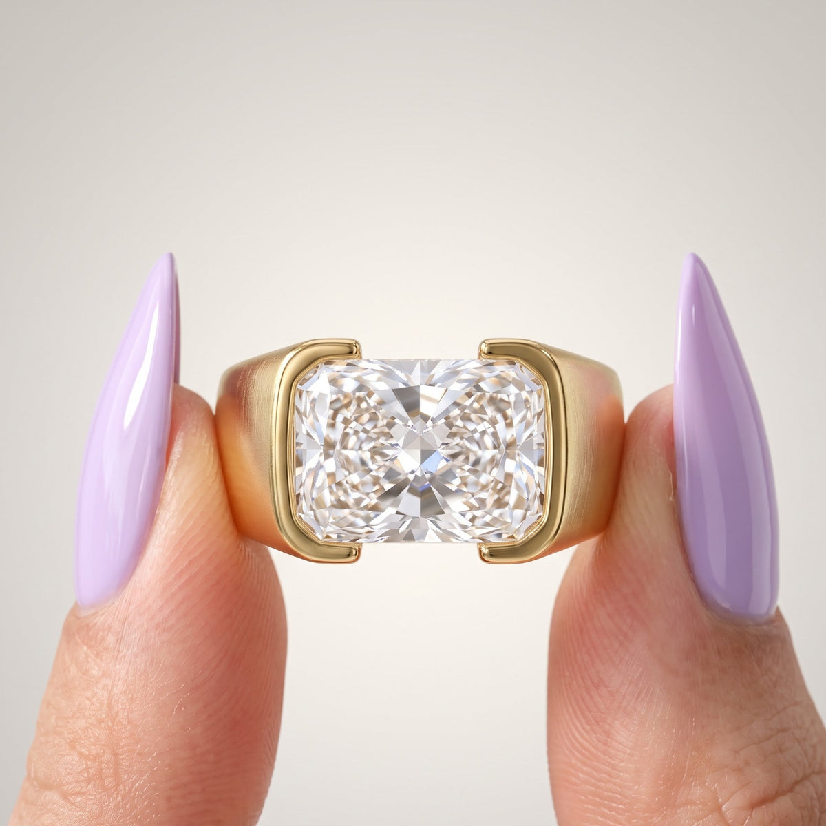 radiant cut engagement rings​


