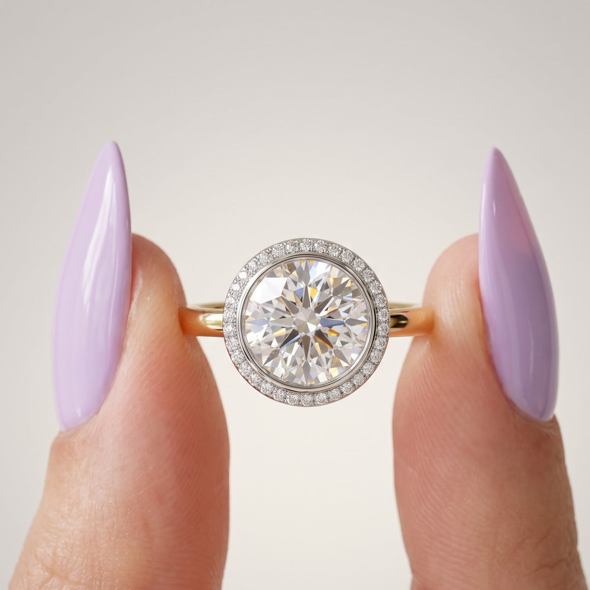 engagement rings with a halo​

