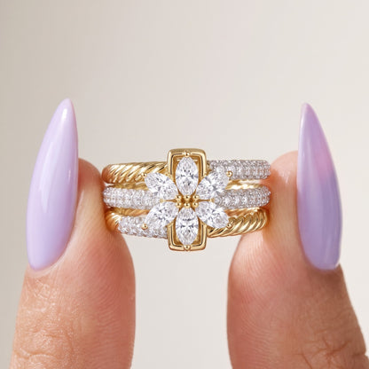 engagement ring diamond marquise cut​

