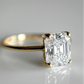 1.500ct Radiant Cut Lab-Grown Solitaire Engagement Ring