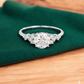 1.180 ct Round Cut Lab Grown Diamond Engagement Ring