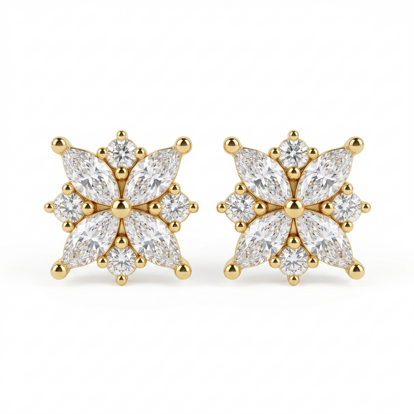 Diamonds Lab-Grown Earrings for her  5
