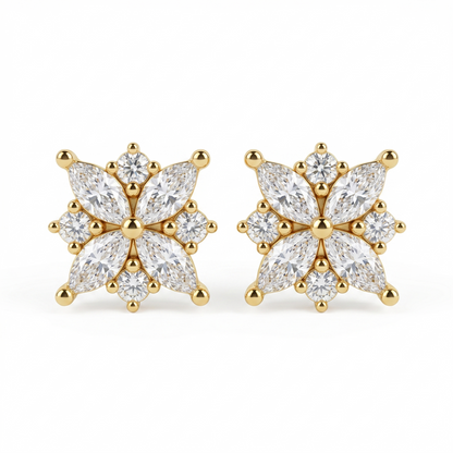 Diamonds Lab-Grown Earrings for her  5