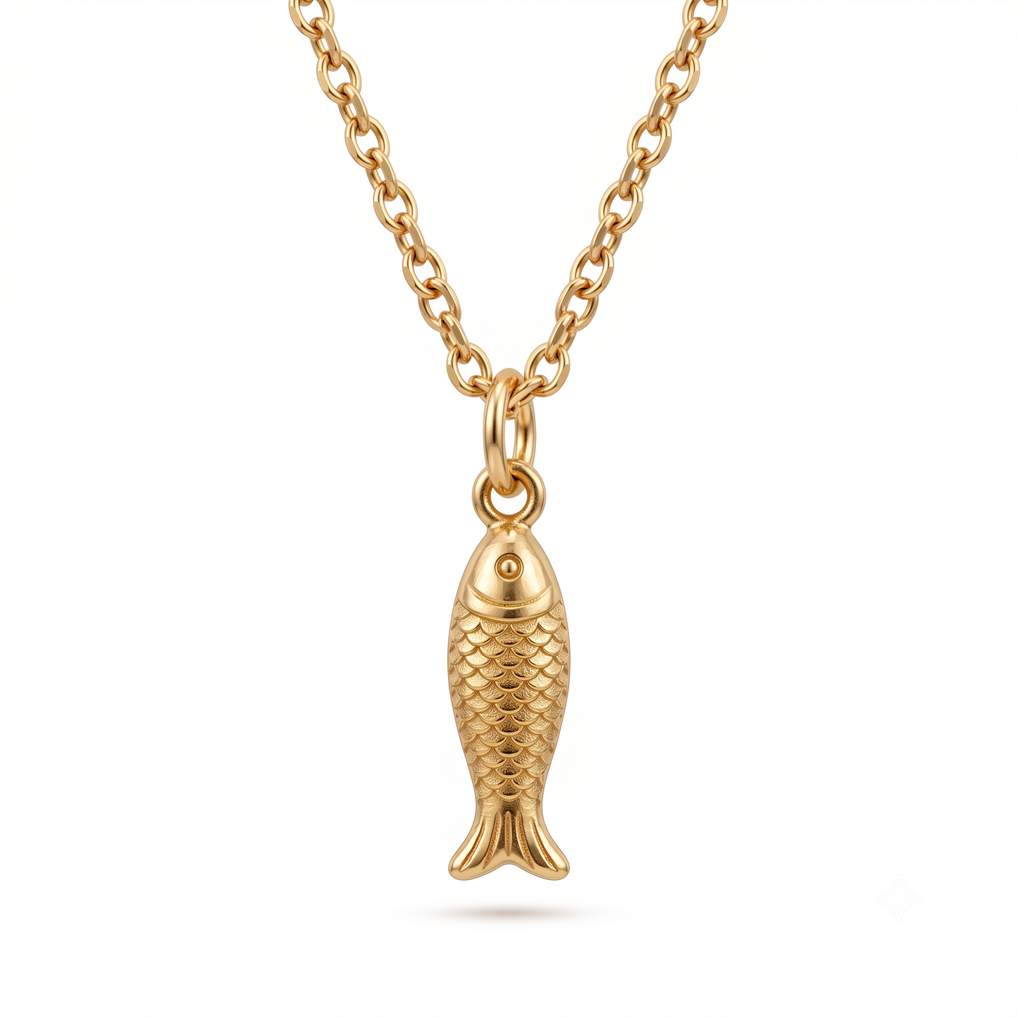 gold fish pendant​

