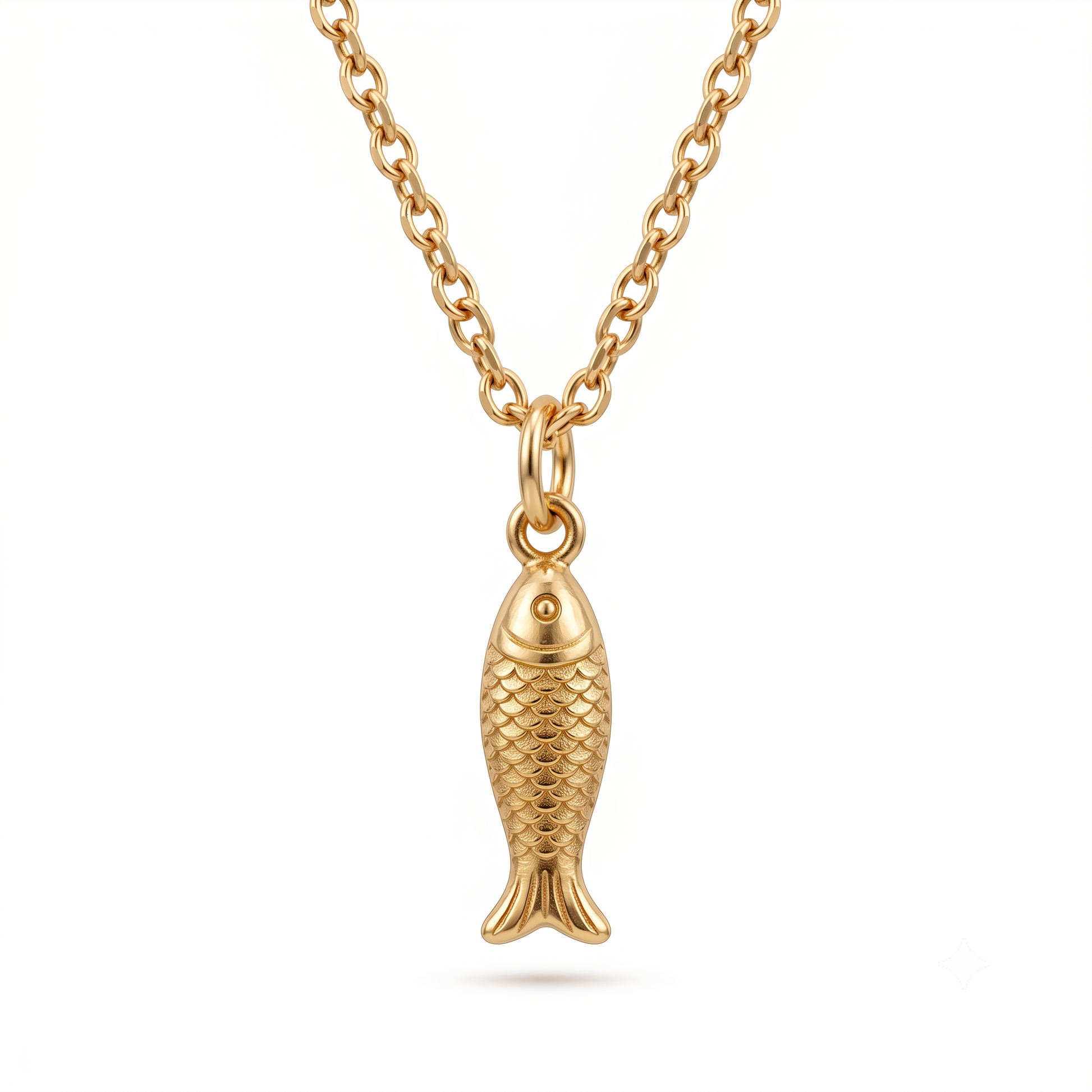 gold fish pendant​

