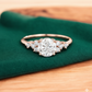 1.180 ct Round Cut Lab Grown Diamond Engagement Ring