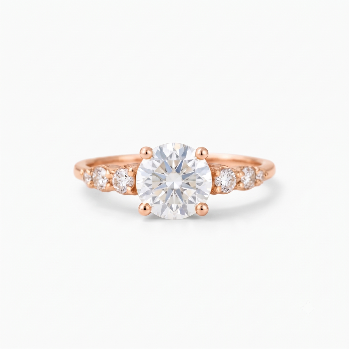 1.00 ct Lab-Grown Diamond Ring | Round & Classic Design