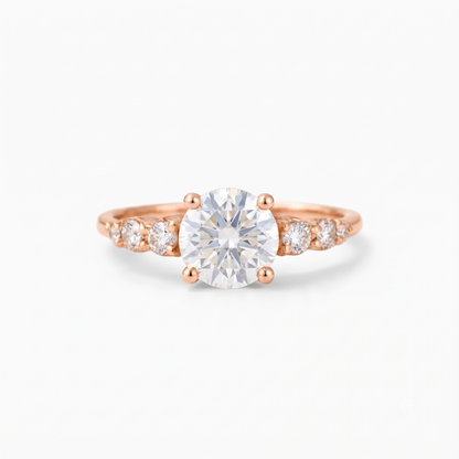 1.00 ct Lab-Grown Diamond Ring | Round & Classic Design