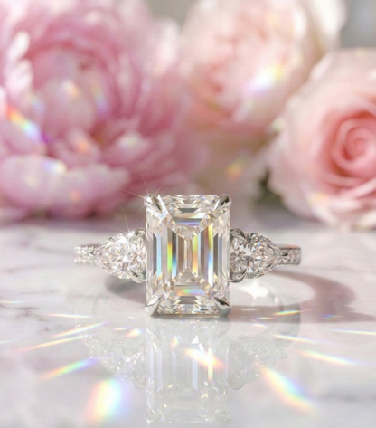 three stone engagement rings​

