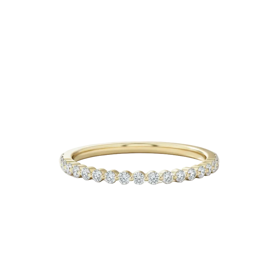 0.250 Ct 1.50 mm Lab-Grown Wedding Band