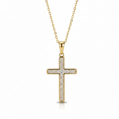 princess cut diamond tennis necklace​