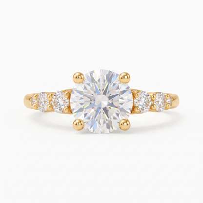 1.00 ct Lab-Grown Diamond Ring | Round & Classic Design