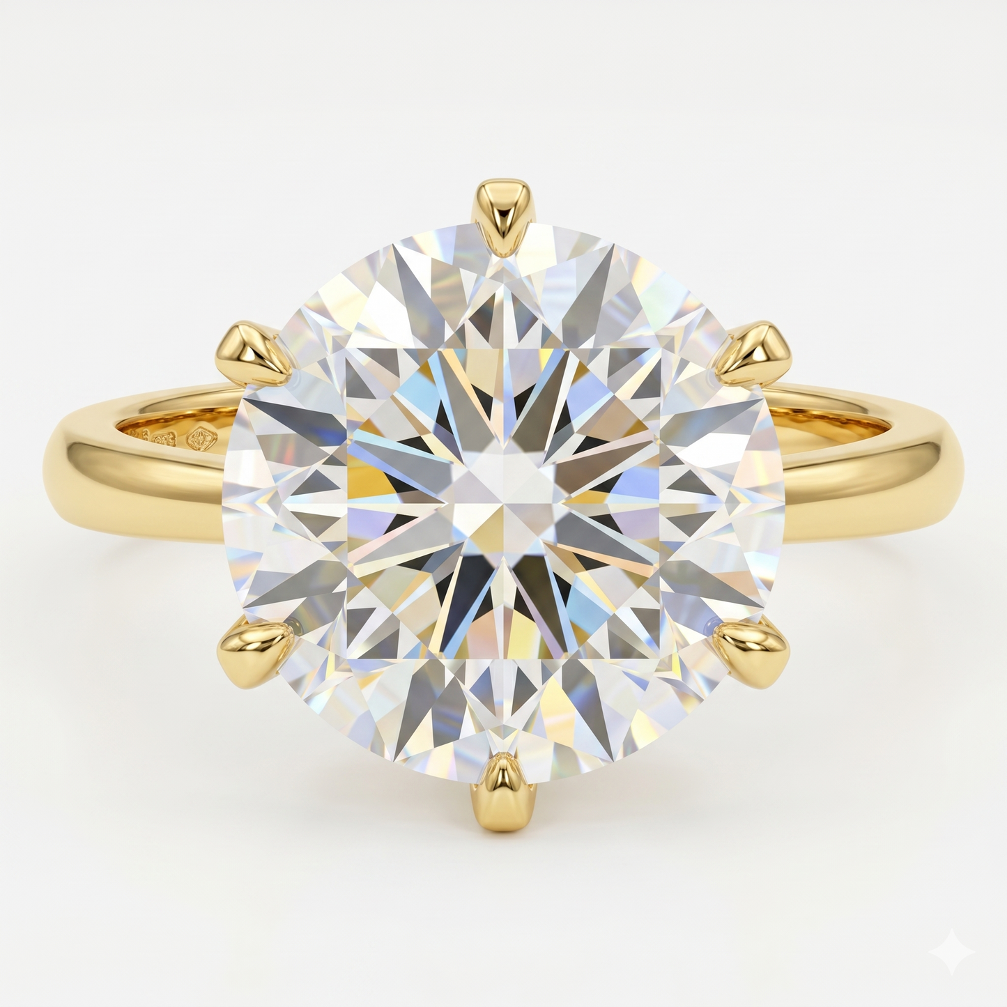 2.00ct Round cut Solitaire Lab-Grown engagement ring