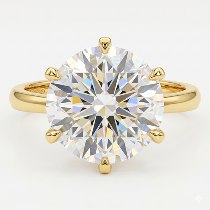 2.00ct Round cut Solitaire Lab-Grown engagement ring