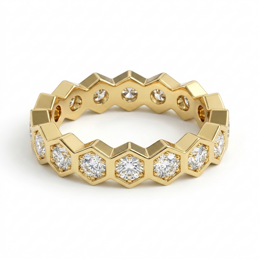 1.00ct Full Eternity wedding band