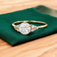 1.14ct Round Cut Lab-Grown Diamond Engagement Ring 14k Yellow Gold
