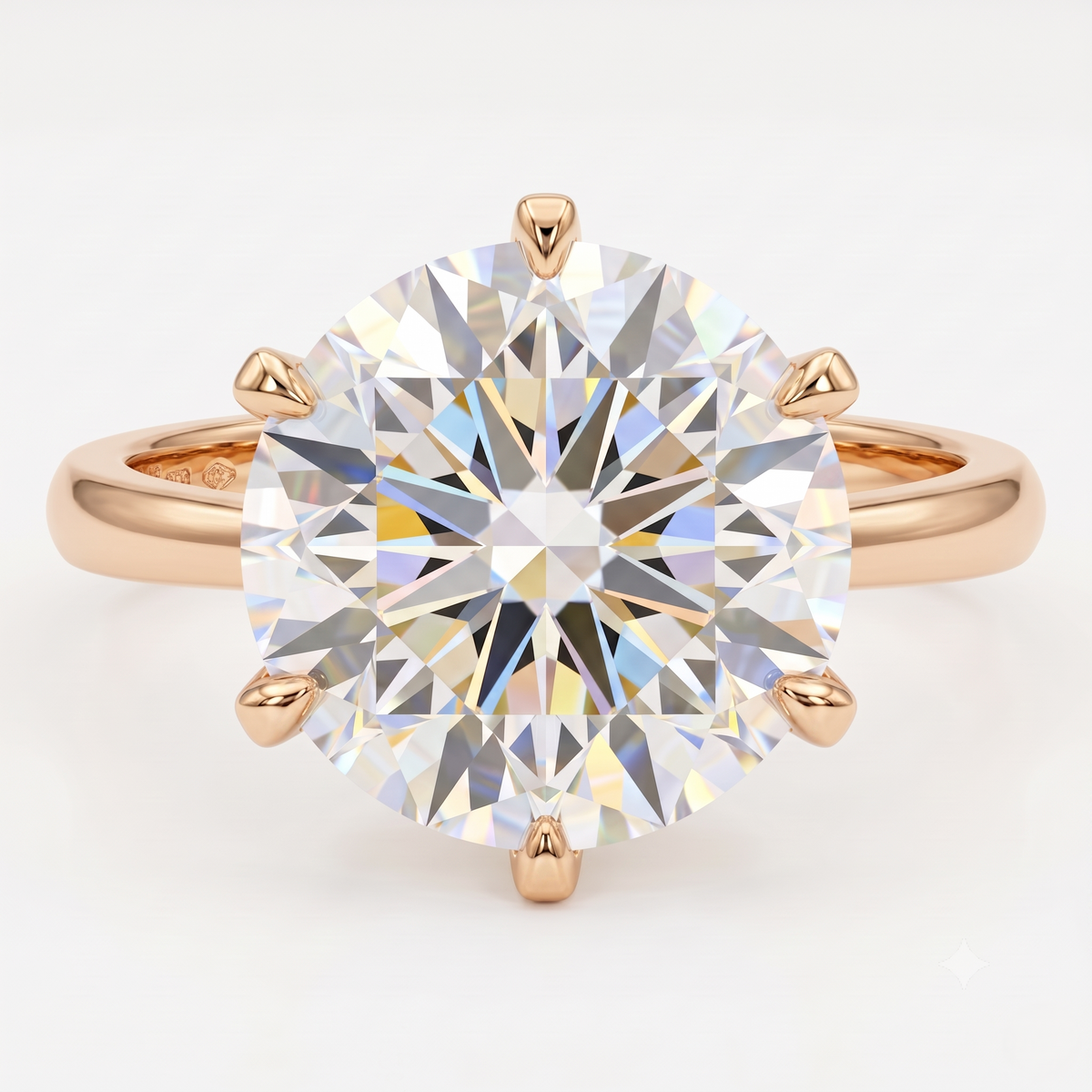 2.00ct Round cut Solitaire Lab-Grown engagement ring