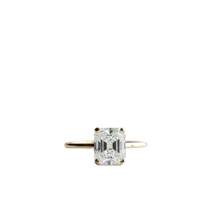 1.500ct Radiant Cut Lab-Grown Solitaire Engagement Ring