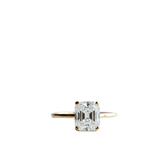 1.500ct Radiant Cut Lab-Grown Solitaire Engagement Ring