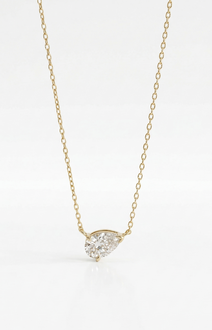 pear pendant necklace​


