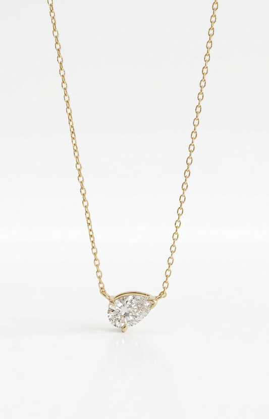 pear pendant necklace​

