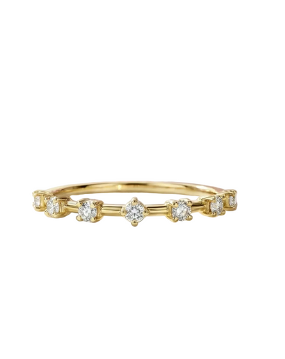 1.470 Ct Half Eternity Lab-Grown Ring
