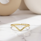 v shaped stackable rings
