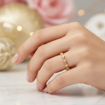 0.150ct Lab-Grown Wedding Band