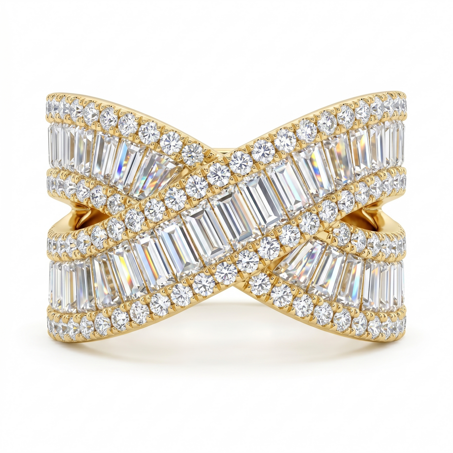 Unique Lab-Grown  wedding band women