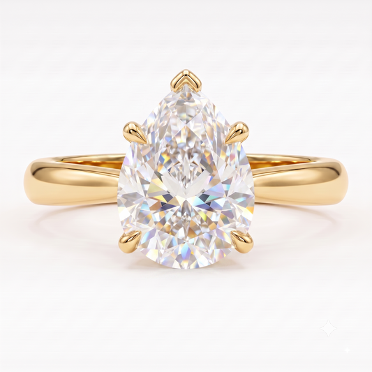 pear shaped engagement ring​

