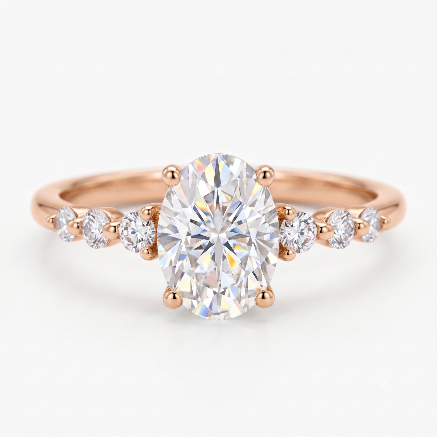 engagement rings oval cut diamond​

