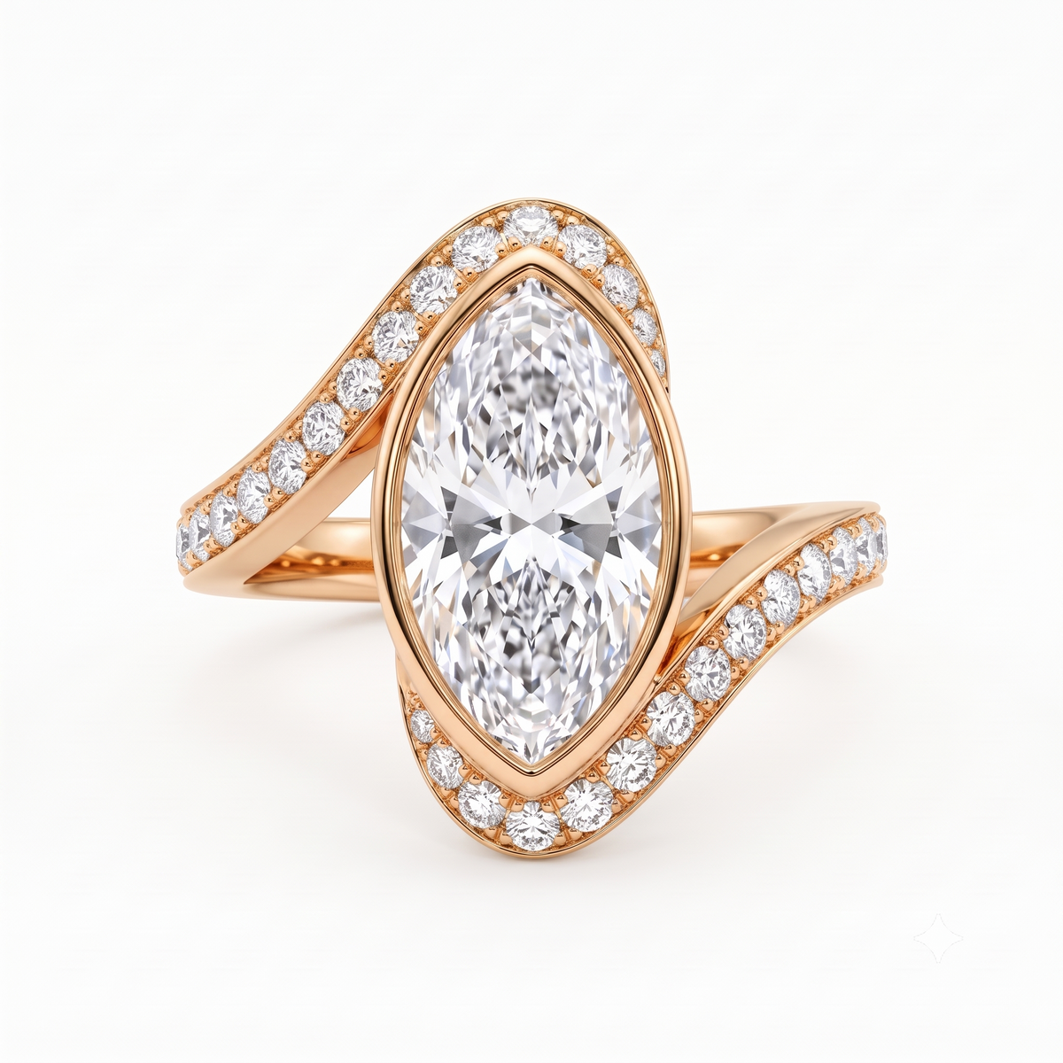 marquise halo diamond​

