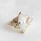 4.180ct Marquise Cut Lab-Grown Diamond Engagement Ring
