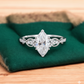 1.100 ct Marquise Lab Grown Diamond Engagement Ring