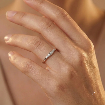 Eternity Diamond Wedding Band Pave Setting