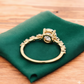 1.120 ct Round Cut Lab Grown Diamond Engagement Ring • Classic Solitaire or Halo Bridal Ring