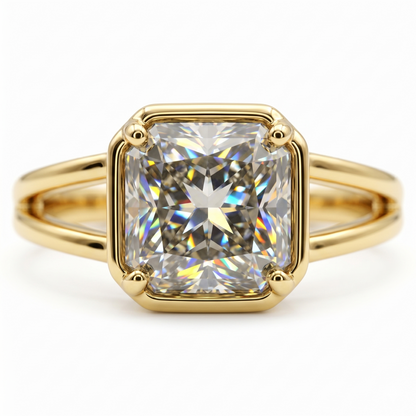 1.20ct Cushion Salt And Pepper Grey Diamond Ring Engagement Wedding Gift Ring