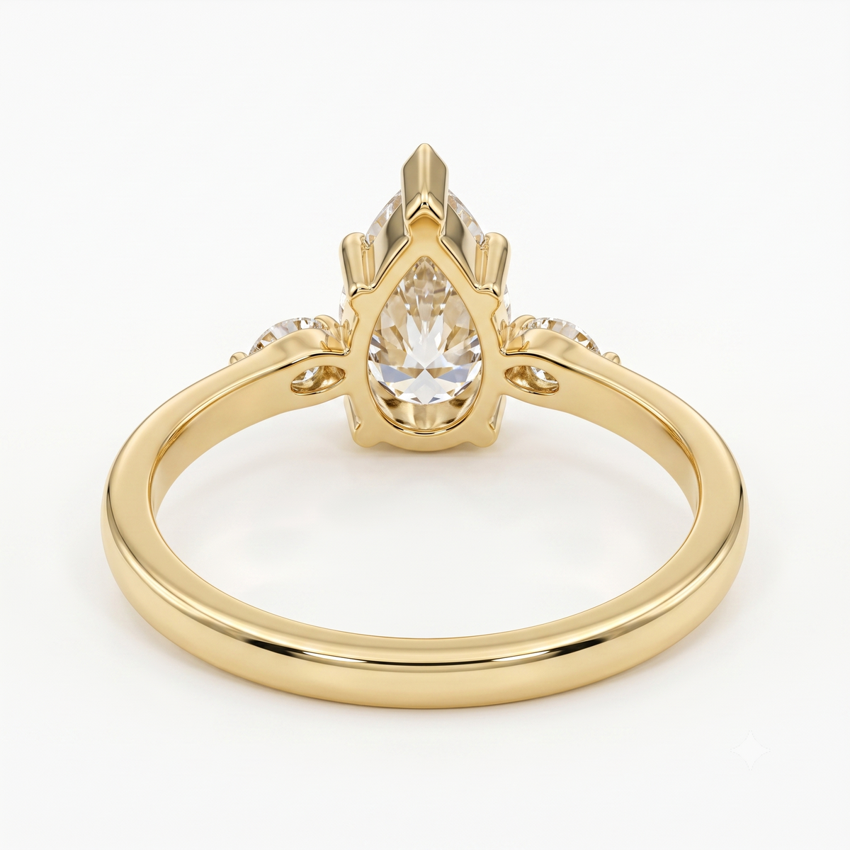 three stone wedding ring
