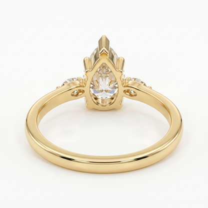 three stone wedding ring