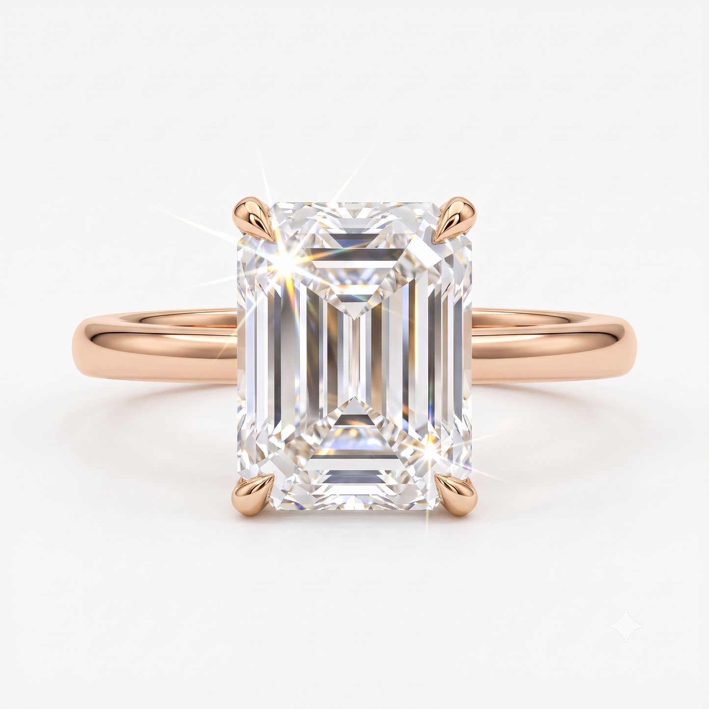 emerald engagement rings gold​

