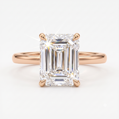 emerald engagement rings gold​

