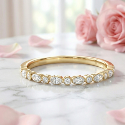 eternity ring half